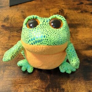 Ty Beenie Boo Speckles The Frog Plush